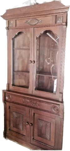 Late Nineteenth Century Walnut Corner Cabinet - Archer Parr III Duke of Duval Cover