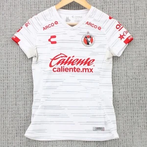 Charly x Club Tijuana Xolos Soccer Jersey Womens Small S White Away Kit 2019-20 - Picture 1 of 9