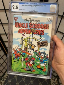 Uncle Scrooge Adventures #14 (CGC 9.6 - GLADSTONE 1989) Don Rosa. 50% Rabatt!!! - Bild 1 von 2