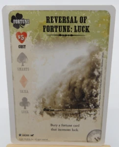 HIGH STAKES DRIFTER 2005 WizKids Einzelkarte REVERSAL OF FORTUNE: LUCK 135/225 - Bild 1 von 3