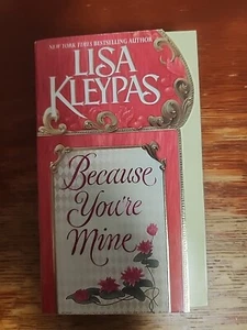 Because You're Mine by Lisa Kleypas 1997 Avon Stepback 1st ed. Original Art - Bild 1 von 10