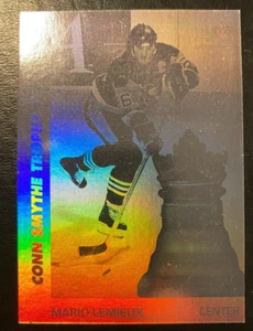 Mario Lemieux 1991-92 Insert Upper Deck Holo Foil Conn Smythe Winner #AW9 - Picture 1 of 2