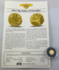 2011 Palace of Versailles 9999 Gold The Smallest Gold 11mm Coin MACQUARIE MINT