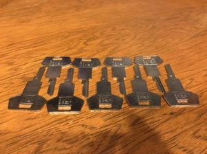 Lot Of 9 GM # 26002688 Key Blanks “C” B64 - Picture 1 of 1