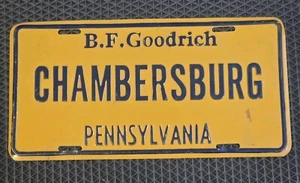 Amplificador de matrícula B.F. Goodrich Chambersburg Pennsylvania - Imagen 1 de 2