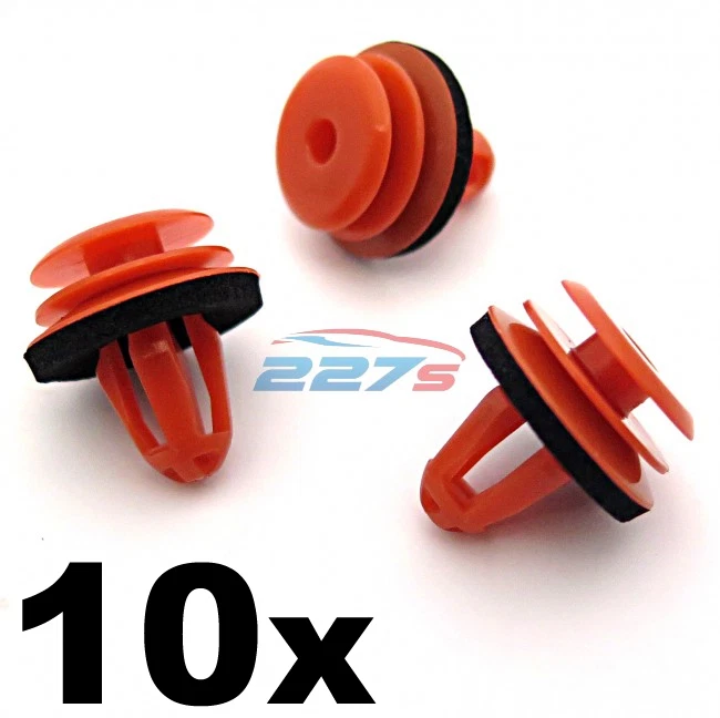 10x BMW Front & Rear Door Card Panel Trim Clips, 3-Series E90, E91, E92, E93 - Image 1 of 1