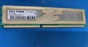 OCZ 4GB PC3 10666 OCZ3G1333LV4G - Foto 1 di 1