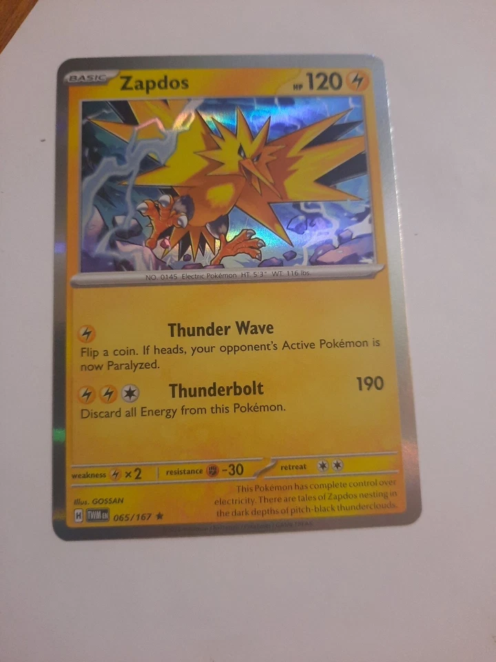 zapdos 065/167 - Image 1 of 1