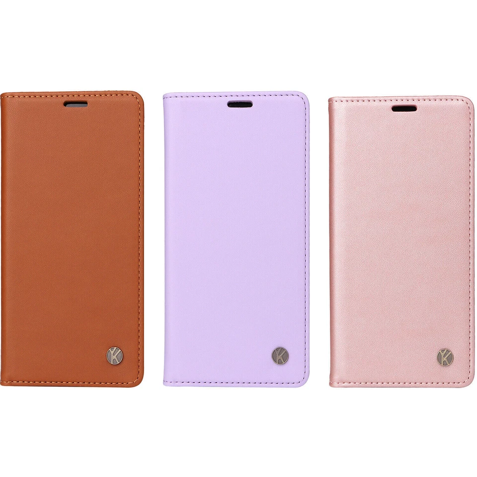 Para Huawei P30 P20 Nova Y90 Mate 60 P Inteligente Z Cuero Abatible Billetera Teléfono Estuche Foto 1 de 4