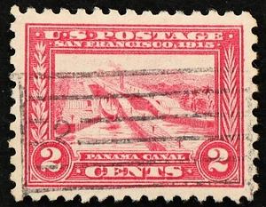 U.S. Used Stamp Scott #402 2c Pan-Pacific. Superb. Large Margins. A Gem! - Picture 1 of 2