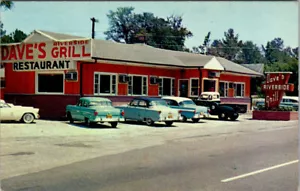 ULMERS, CAROLINA DEL SUR - DAVE'S RIVERSIDE GRILL - POSTAL VINTAGE - Imagen 1 de 2