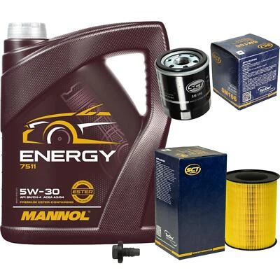 SCT Inspektionspaket 5 L MANNOL Energy 5W-30 für Ford Focus II DA_ HCP DP - Bild 1 von 4