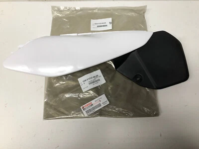 Carenado revestimiento lateral revestimiento trasero derecho DT 125 2004-2006 blanco - Imagen 1 de 3