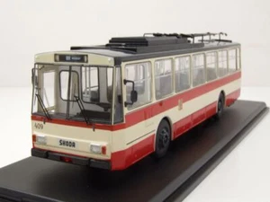Skoda 14TR Bus Funghi Cz Beige Rosso Modellino Auto 1:43 Premium ClassiXXs - Foto 1 di 9