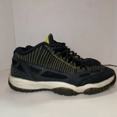 Туфли Nike Air Jordan 11 ретро IE низкие цедры мужские размер 11 черные замшевые желтые 56 - Изображение 1 из 4