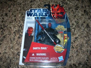 SEALED Star Wars DARTH MAUL MH05 Movie Heroes Action Figure Galactic Battle NEW - Bild 1 von 4