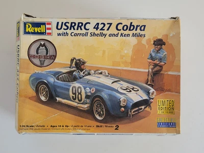Kit Modelo Plástico Revell USRRC 427 Shelby Cobra Escala 1/24 #84-4149 Limited Foto 1 de 4