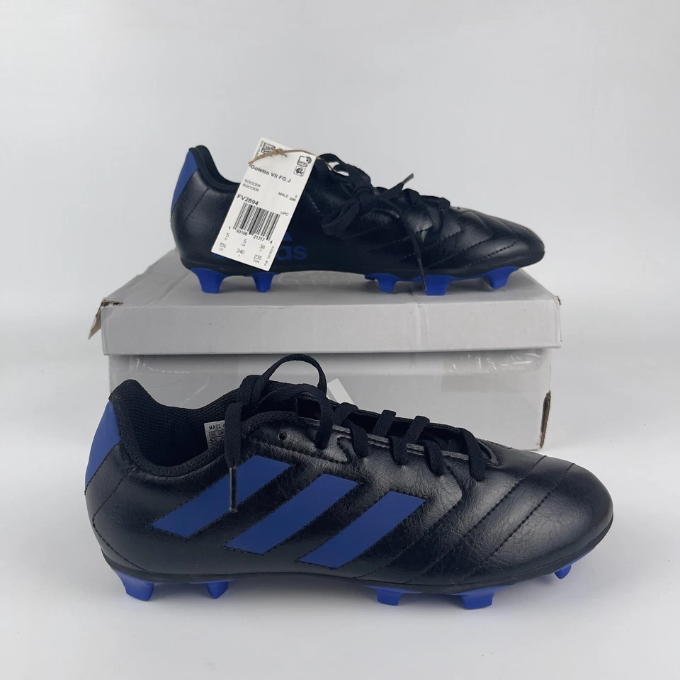 adidas Kids' Goletto VII FG J Football Shoe Black Size 0.0 Ptc8