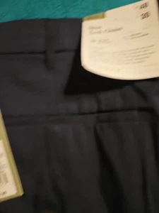 Mens Khaki New Blue Casual Pants - Picture 1 of 3