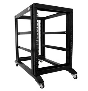 Raising Electronics 4 Post Open Frame 19" Server/Audio Data Rack 31.5" Deep - Afbeelding 1 van 4