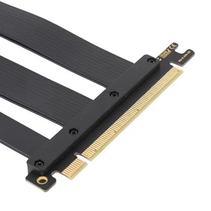 GPU Riser -Kabel PCIe 4.0 X16 Riser-Kabel Wysoka prędkość do komputera - Zdjęcie 1 z 22
