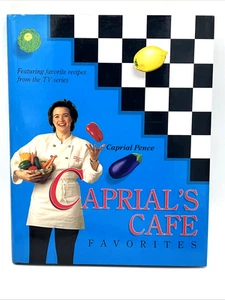 Caprial’s Cafe Favorites Hardcover Schutzumschlag signiert Caprial Pence - Bild 1 von 10