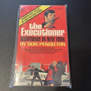 #7 - Executioner : Nightmare In New York - Don Pendleton Pinnacle PB 1971 - Imagen 1 de 4