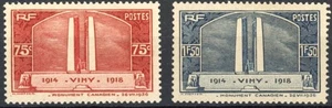 [17] Francia 1936 Nimy buen conjunto sellos muy finos MNH valor $85 - Imagen 1 de 1