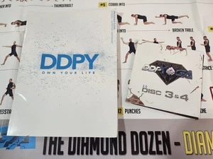 DDPY Yoga Discs DVD 3 & 4 Program Guide Poster Diamond Dallas Page - Picture 1 of 8