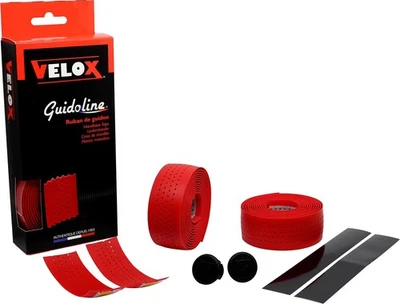 Velox Soft Grip Cork Handlebar Tape, Red, One Size - Image 1 of 2