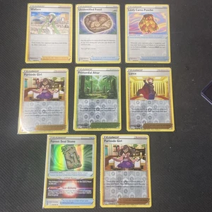 Set of 8 Trainer Holo & Reverse Holo 2022 Pokemon Silver Tempest NM English - Picture 1 of 7