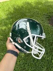 Michigan State Spartans Full Size Replica Football Helmet by Schutt - Picture 1 of 7