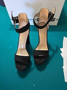 Dream Pairs Women Block Chunky High Heel Round Toe Wedding Dress Pump Shoes - Picture 1 of 11