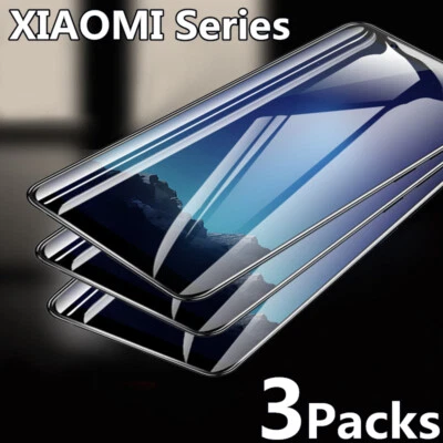 For Xiaomi Redmi Note 13 12 11 Pro 13T Mi 10 9C Tempered Glass Screen Protector - Image 1 of 4