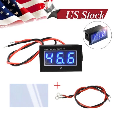 48V Golf Cart Digital Voltage Meter Battery Volt Gauge for Club Car EZGO Yamaha
