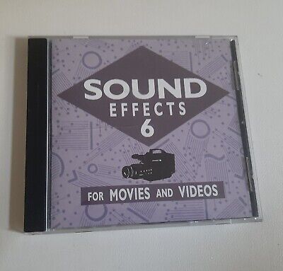 Sound Effects For Movies And Videos Vol. 6 - Soundeffects - Sampling CD • 1.96€