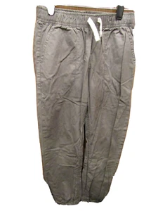 YOUTH BOYS CHILDREN'S PLACE 100% COTTON STRETCH GRAY PANTS SIZE 8 INSEAM 21 - Picture 1 of 4
