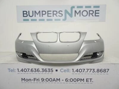 OEM 2009-2011 BMW 328i/335i w/o Sensors, w/o Aero PKG w/Lamp Washer Front Bumper - Изображение 1 из 4