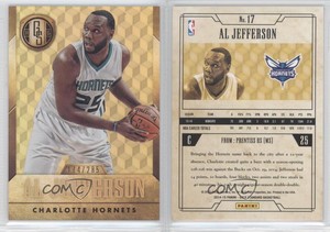 2014-15 Panini Gold Standard /285 Al Jefferson #17