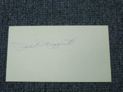 Phil Rizzuto Autographed Index Card - Image 1 of 4