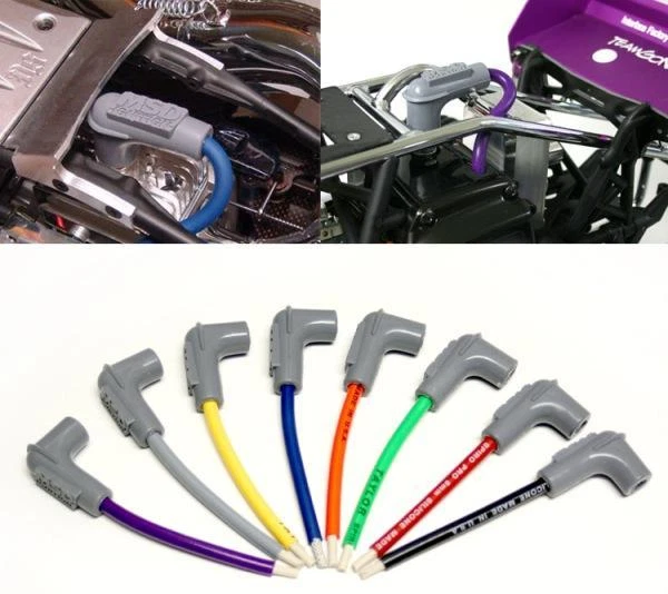 MSD Spark Plug & Lead Boot by Craftwerks USA Losi HPI PRC Vekta Rovan KM - image 1 of 1