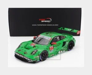 1:18 TRUESCALE Porsche 911 992 Gt3 #77 Gtd Pro Class Imsa Daytona 2024 TS0582 Mo - Picture 1 of 2