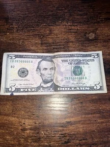$5 Bill 2006 263666666 - Picture 1 of 3