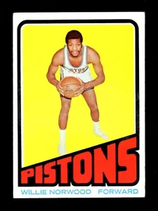 1972-73 TOPPS #94 WILLIE NORWOOD PISTONS VG - Picture 1 of 2