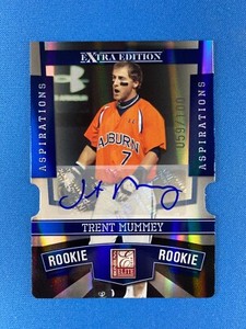 2010 Donruss Elite Baseball Trent Mummey #149 RC Auto /100 Die Cut Orioels MLB