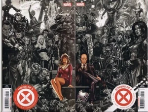 HOUSE OF X #1 & POWERS OF X #1 5TH PRINT MARK BROOKS VARIANT SET - Picture 1 of 1
