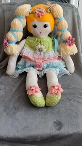 Handmade Spring Rag Doll - Picture 1 of 4