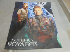 Vintage 2008 Star Trek Voyager Picture and Autograph Ethan Phillips Neelix