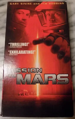 Mission to Mars - VHS - Gary Sinise - Tim Robbins - Image 1 of 3