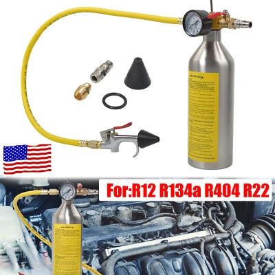 Kit de pistola de bote de descarga con sistema de aire acondicionado con calibre R12 R134a R404 R22 Foto 1 de 4